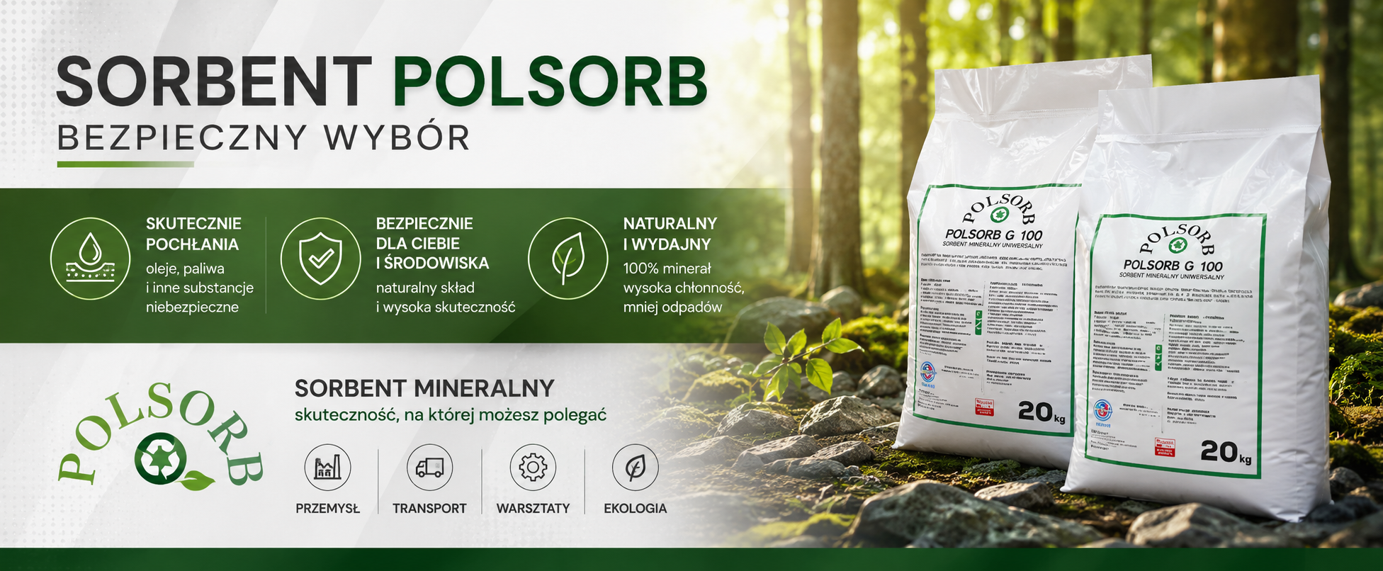 SORBENT POLSORB - BEZPIECZNY WYBÓR